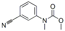 Carbamic  acid,  (3-cyanophenyl)methyl-,  methyl  ester  (9CI) Structure