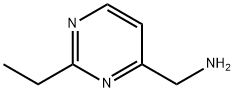 4-Pyrimidinemethanamine, 2-ethyl- (9CI) Structure