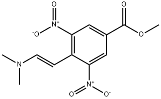 (E)-Methyl 4-(2-(diMethylaMino)vinyl)-3,5-dinitrobenzoate Structure