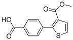 4-(3-(메톡시카르보닐)티오펜-2-일)벤조산 구조식 이미지