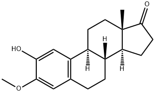 1,3,5(10)-ESTRATRIEN-2,3-DIOL-17-ONE 3-METHYL ETHER 구조식 이미지