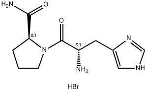 H-HIS-PRO-NH2 2 HBR 구조식 이미지