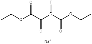 Sodiofluorooxaloacetic acid diethyl ester Structure