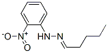 발레르알데히드(2-니트로페닐)히드라존 구조식 이미지