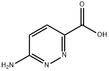 6-AMINO-PYRIDAZINE-3-CARBOXYLIC ACID Structure