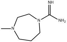 4-METHYL-[1,4]-DIAZEPANE-1-CARBOXAMIDINE Structure