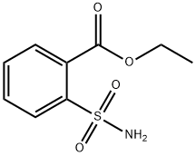 Ethyl 2-sulfamoylbenzoate 구조식 이미지