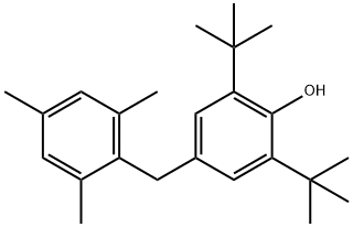 2,6-Di(tert-butyl)-4-(2,4,6-trimethylbenzyl)phenol Structure