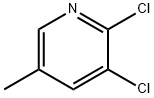 2,5-DICHLORO-3-METHYLPYRIDINE Structure
