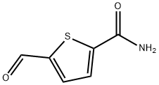 2-Thiophenecarboxamide, 5-formyl- (9CI) Structure