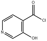 3-hydroxyisonicotinoyl chloride Structure