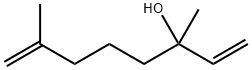 3,7-dimethyl-1,7-octadien-3-ol 구조식 이미지