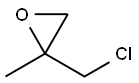 2-(Chloromethyl)-2-methyloxirane 구조식 이미지