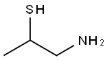 1-aminopropane-2-thiol Structure