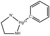 N-(페닐수은)에틸렌디아민 구조식 이미지