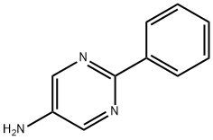 2-PHENYLPYRIMIDIN-5-AMINE 구조식 이미지