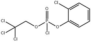 (2-CHLOROPHENYL)(2,2,2-TRICHLOROETHYL) CHLOROPHOSPHATE Structure