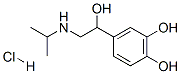 (-)-ISOPROTERENOL HYDROCHLORIDE 구조식 이미지