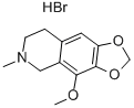 HYDROCOTARNINE HYDROBROMIDE Structure