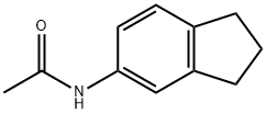 N1-(2,3-DIHYDRO-1H-INDEN-5-YL)아세트아미드 구조식 이미지