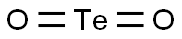 TELLURIUM DIOXIDE 구조식 이미지