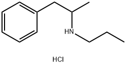 N-Propylamphetamine Hydrochloride Structure