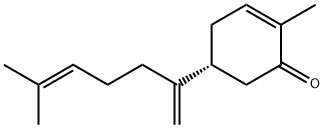 (5R)-2-Methyl-5-(5-methyl-1-methylene-4-hexenyl)-2-cyclohexen-1-one Structure
