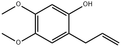 4,5-디메톡시-2-(2-프로페닐)페놀 구조식 이미지