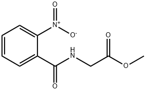 METHYL [(2-NITROBENZOYL)AMINO]ACETATE Structure