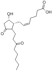 13,14-DIHYDRO-15-KETO PROSTAGLANDIN D2 Structure