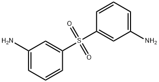 3,3'-Sulfonyldianiline 구조식 이미지