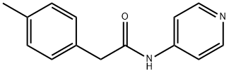 Benzeneacetamide, 4-methyl-N-4-pyridinyl- (9CI) Structure