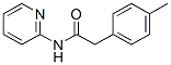 Benzeneacetamide, 4-methyl-N-2-pyridinyl- (9CI) Structure