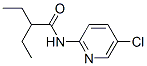 Butanamide, N-(5-chloro-2-pyridinyl)-2-ethyl- (9CI) Structure