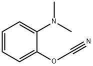Cyanic acid, 2-(dimethylamino)phenyl ester (9CI) Structure