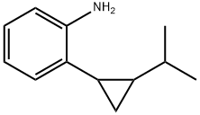 Benzenamine, 2-[2-(1-methylethyl)cyclopropyl]- (9CI) Structure