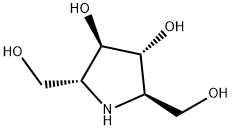 2,5-DIDEOXY-2,5-IMINO-D-MANNITOL Structure