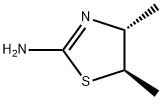 2-Thiazolamine,4,5-dihydro-4,5-dimethyl-,(4R,5R)-(9CI) Structure