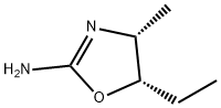 2-Oxazolamine,5-ethyl-4,5-dihydro-4-methyl-,(4R,5S)-(9CI) Structure