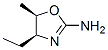 2-Oxazolamine,4-ethyl-4,5-dihydro-5-methyl-,(4S,5R)-(9CI) Structure