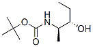 Carbamic acid, [(1R,2S)-2-hydroxy-1-methylbutyl]-, 1,1-dimethylethyl ester Structure