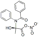 1-nitrohydroxyphenyl-N-benzoylalanine Structure