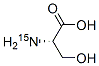 L-SERINE-15N Structure