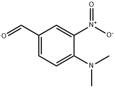 4-(Dimethylamino)-3-nitrobenzaldehyde 구조식 이미지