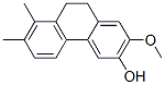 9,10-Dihydro-2-methoxy-7,8-dimethylphenanthren-3-ol Structure