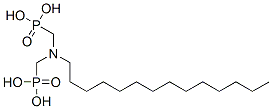 [(tetradecylimino)bis(methylene)]diphosphonic acid Structure