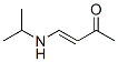 3-Buten-2-one, 4-[(1-methylethyl)amino]- (9CI) 구조식 이미지