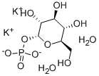 ALPHA-D-GLUCOPYRANOSE 1-PHOSPHATE DIPOTASSIUM SALT HYDRATE 구조식 이미지