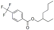 4-Trifluoromethylbenzoic acid, 2-ethylhexyl ester Structure