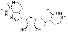 S-(N(6),N(6)-dimethyladenosyl)methionine Structure